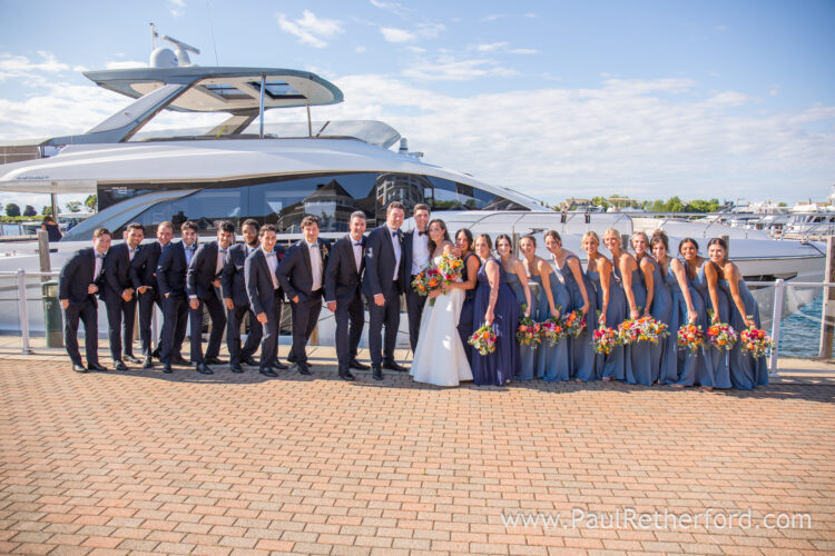 Cross in the Woods Bay Harbor Yacht Club Wedding Photography Michigan