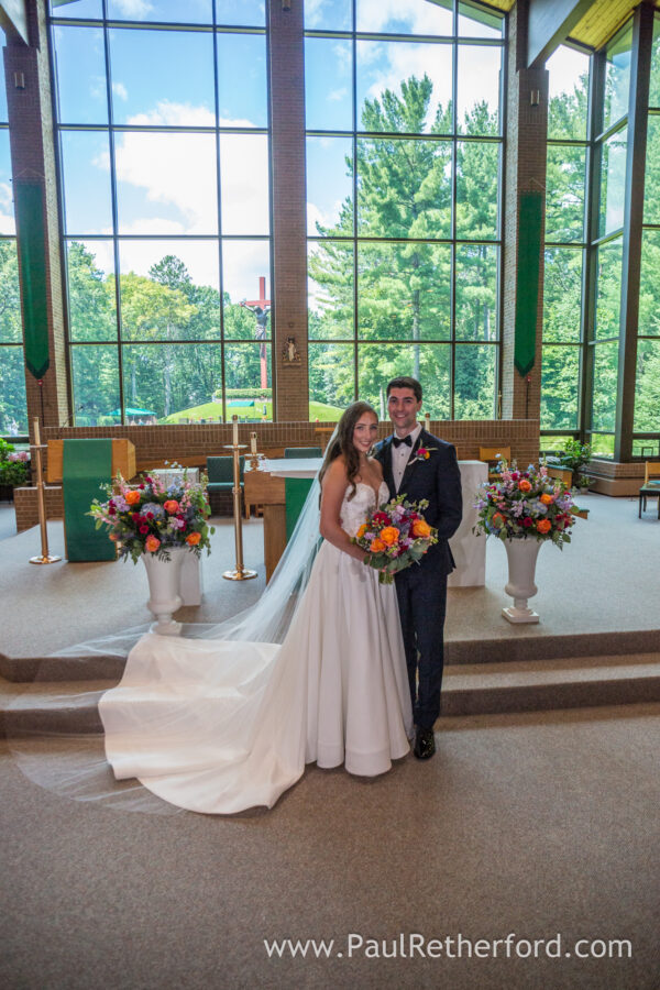 Cross in the Woods Bay Harbor Yacht Club Wedding Photography Michigan