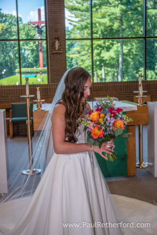Cross in the Woods Bay Harbor Yacht Club Wedding Photography Michigan