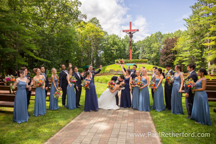 Cross in the Woods Bay Harbor Yacht Club Wedding Photography Michigan