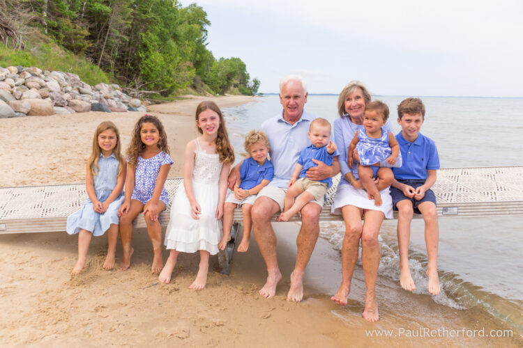 Charlevoix Northern Michigan family photography lake house 