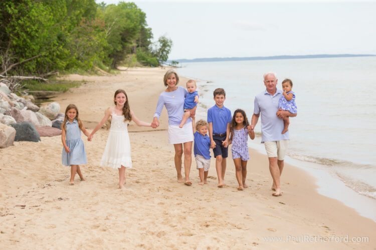 Charlevoix Northern Michigan family photography lake house 