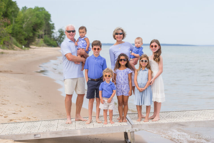 Charlevoix Northern Michigan family photography lake house 