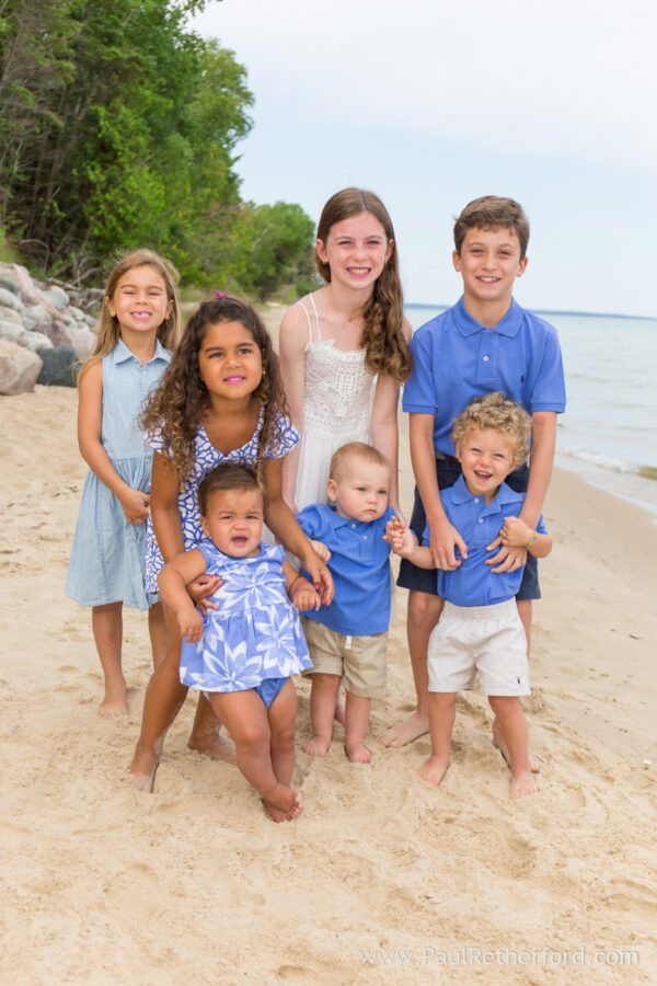 Charlevoix Northern Michigan family photography lake house 