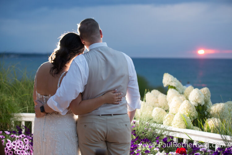 The Inn at Bay Harbor Wedding Northern Michigan waterfront lake event photography