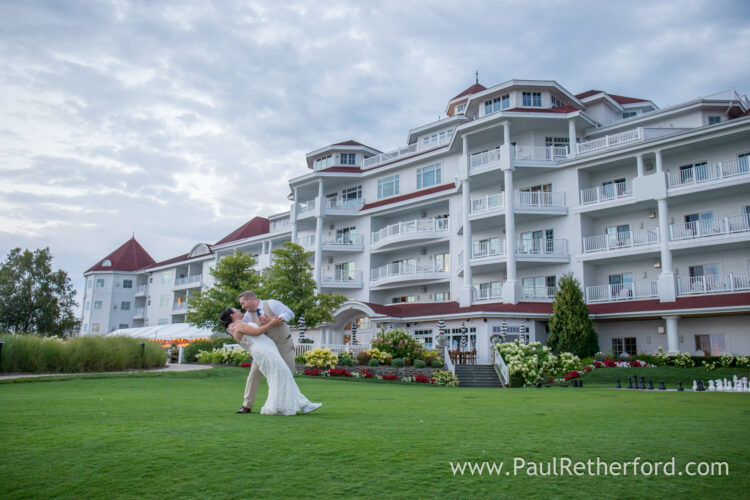 The Inn at Bay Harbor Wedding Northern Michigan waterfront lake event photography