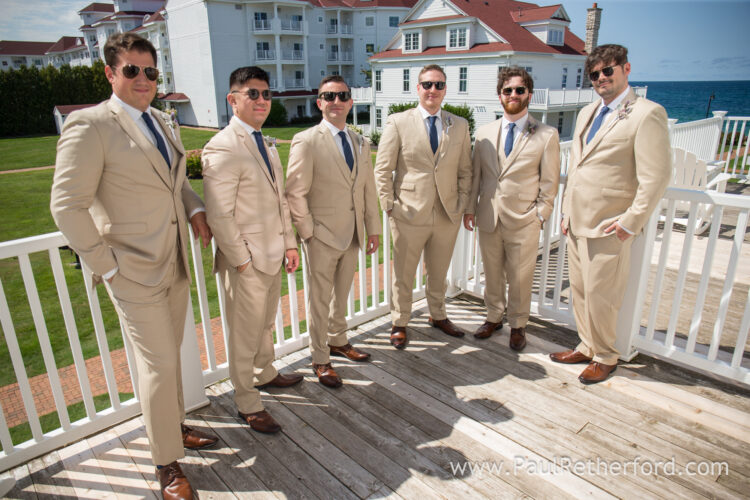 The Inn at Bay Harbor Wedding Northern Michigan waterfront lake event photography