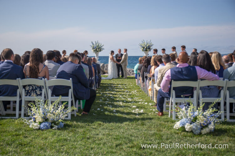 The Inn at Bay Harbor Wedding Northern Michigan waterfront lake event photography