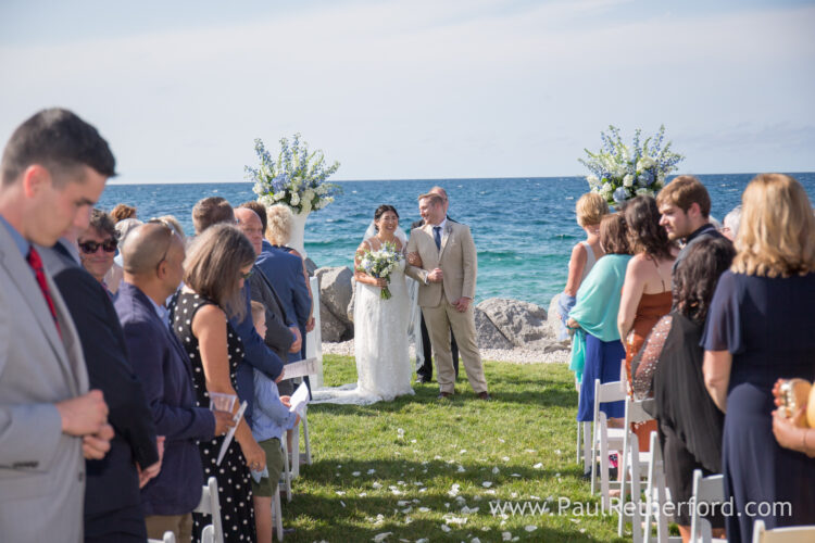 The Inn at Bay Harbor Wedding Northern Michigan waterfront lake event photography