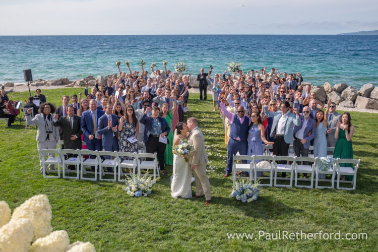 The Inn at Bay Harbor Wedding Northern Michigan waterfront lake event photography