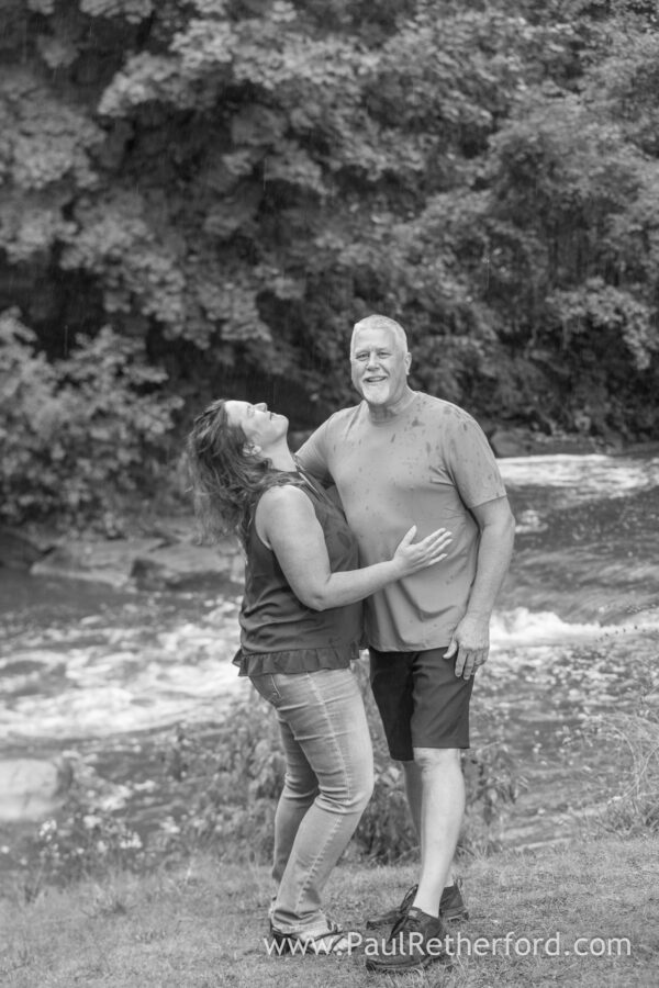 15-year Anniversary Photography Northern Michigan rainy day session Lake Michigan