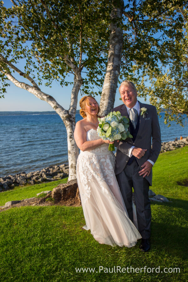 Intimate Wedding Petoskey Waterfall Area Photography