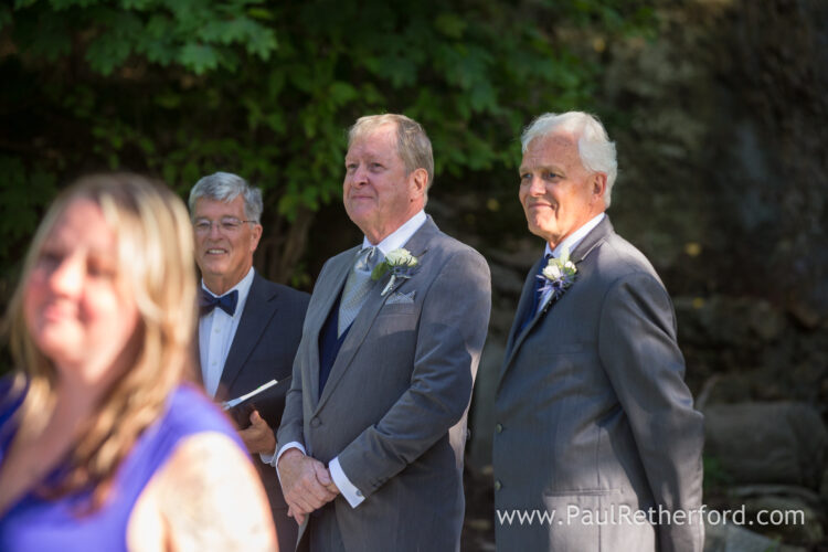 Intimate Wedding Petoskey Waterfall Area Photography