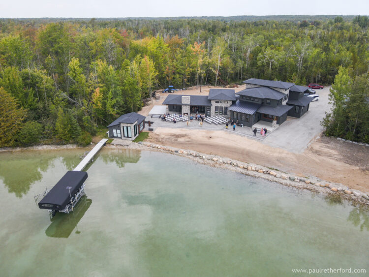 Grand Lake Presque Isle Lodge Wedding Photography Northeast Michigan