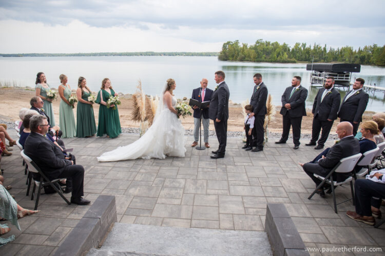 Grand Lake Presque Isle Lodge Wedding Photography Northeast Michigan