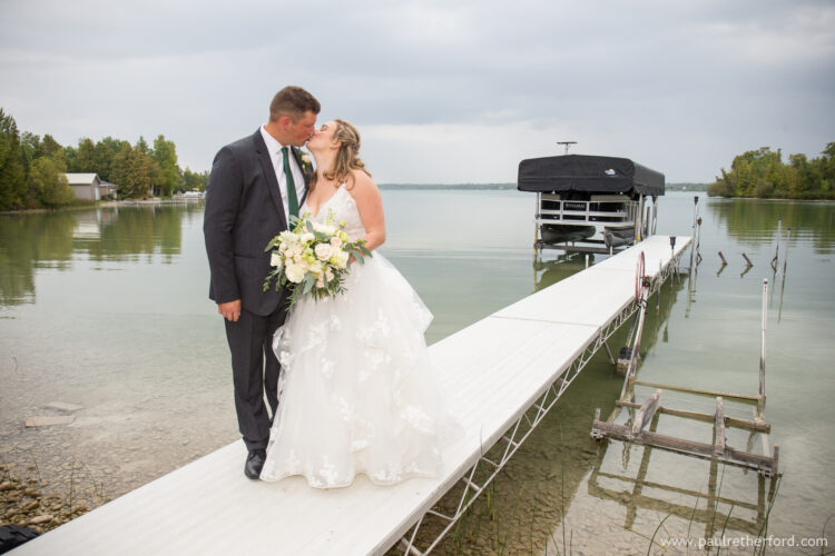 Grand Lake Presque Isle Lodge Wedding Photography Northeast Michigan
