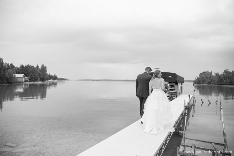 Grand Lake Presque Isle Lodge Wedding Photography Northeast Michigan