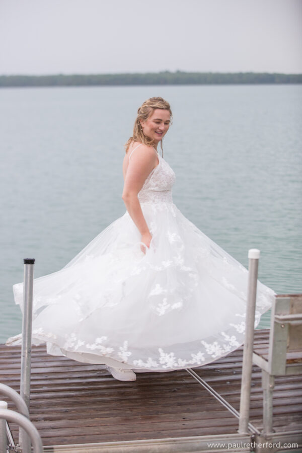 Grand Lake Presque Isle Lodge Wedding Photography Northeast Michigan