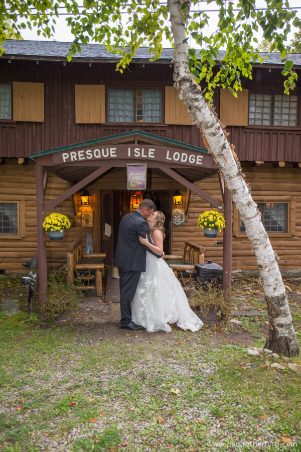 Grand Lake Presque Isle Lodge Wedding Photography Northeast Michigan