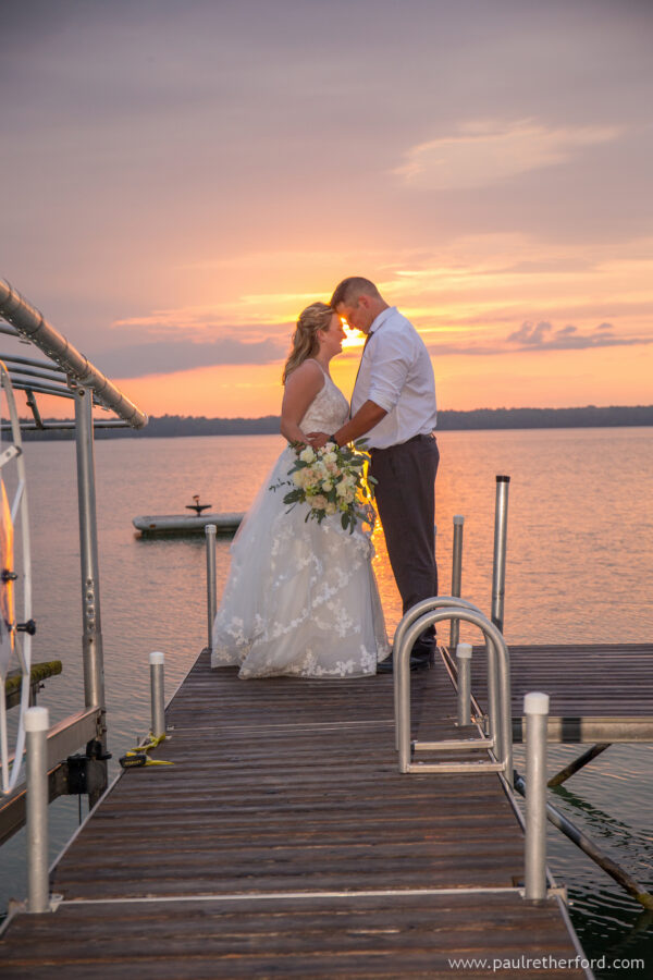 Grand Lake Presque Isle Lodge Wedding Photography Northeast Michigan