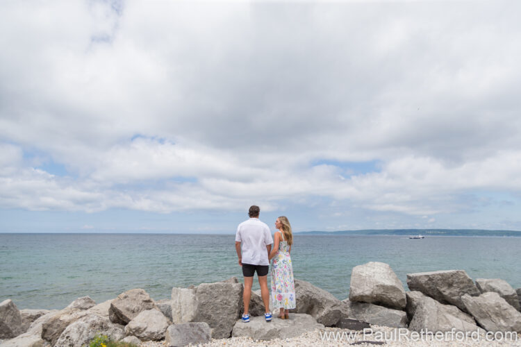 Bay Harbor Surprise Engagement Proposal Photography