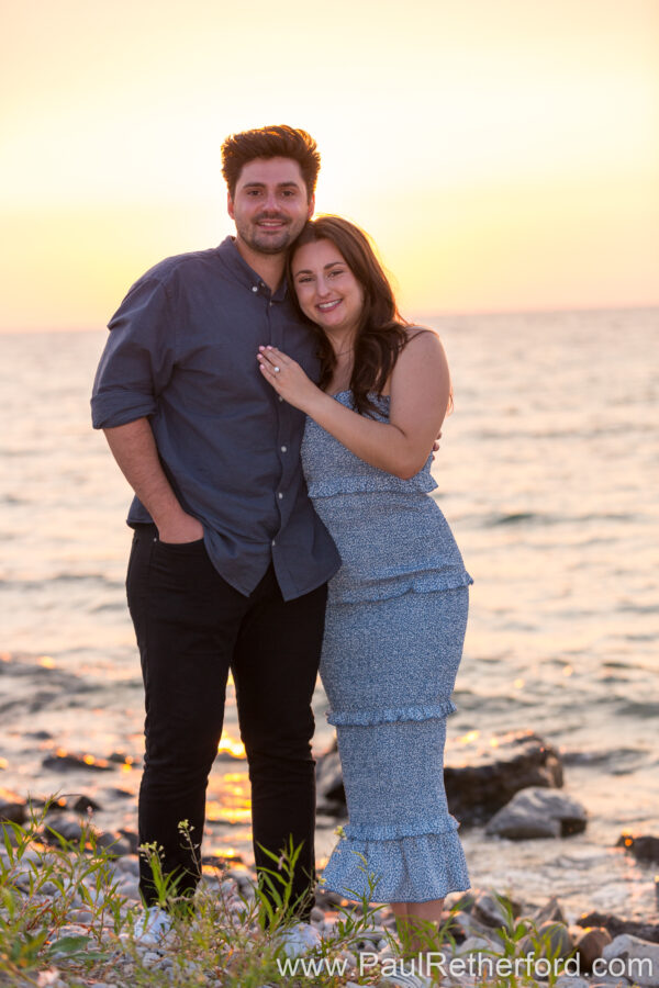 Surprise Engagement Bay Harbor Lake Michigan