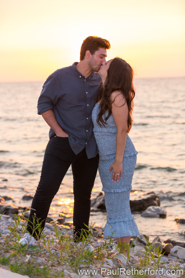 Surprise Engagement Bay Harbor Lake Michigan