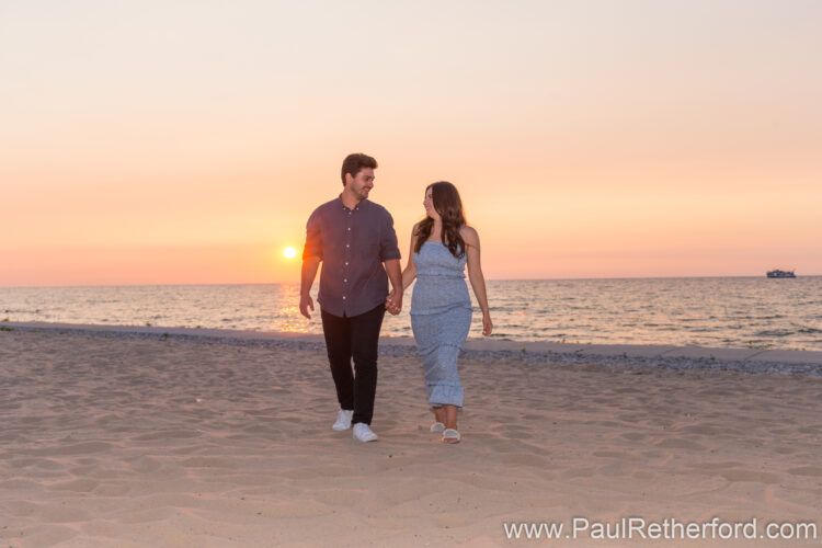 Surprise Engagement Bay Harbor Lake Michigan