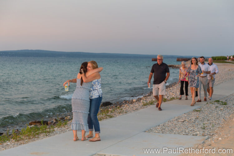 Surprise Engagement Bay Harbor Lake Michigan