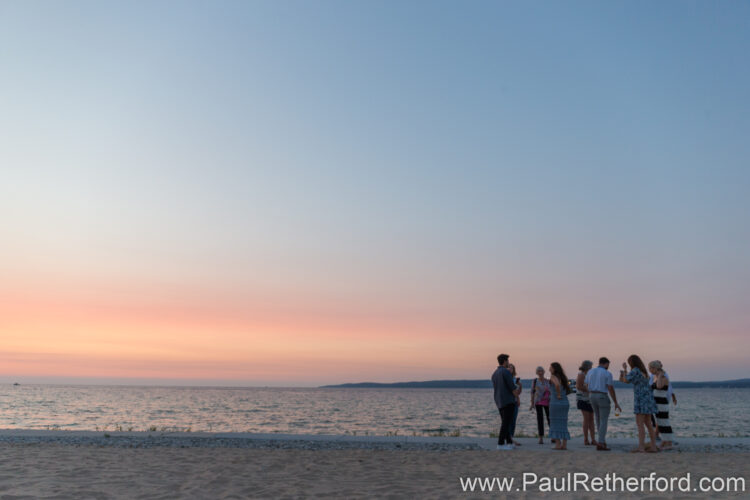 Surprise Engagement Bay Harbor Lake Michigan