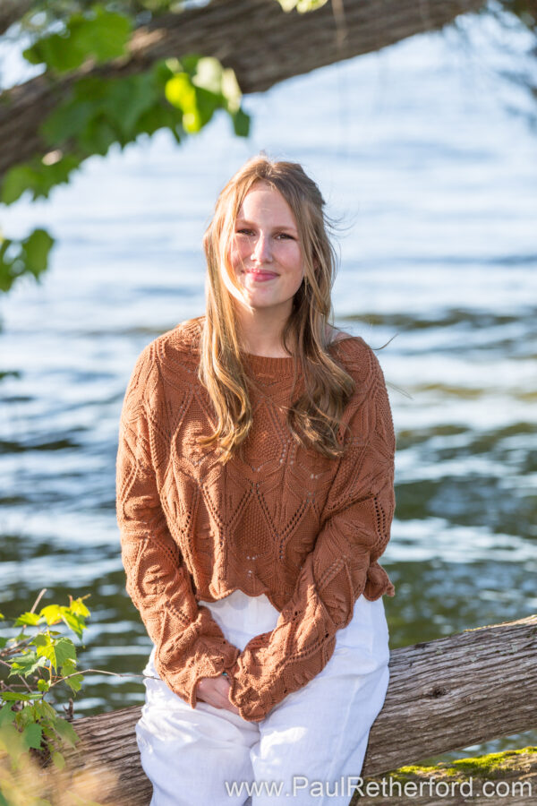 Cheboygan Senior Photography Session Northern Michigan