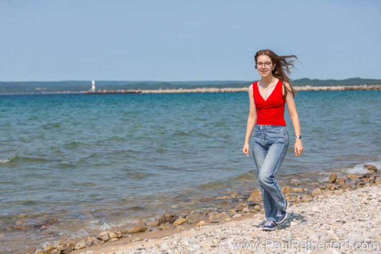 Senior Photography Bayfront Park Petoskey Area