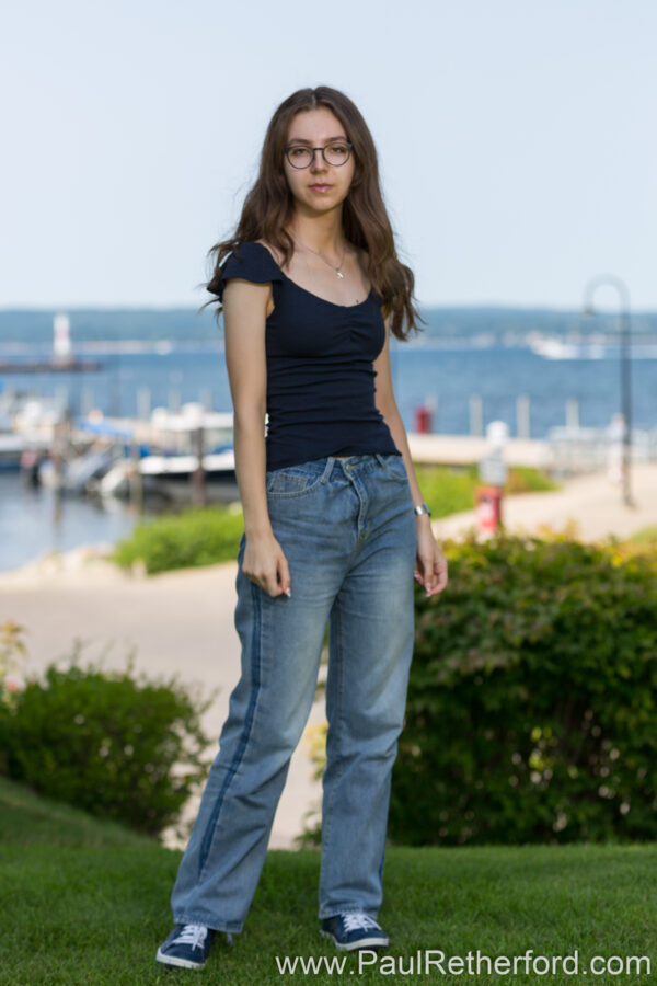 Senior Photography Bayfront Park Petoskey Area