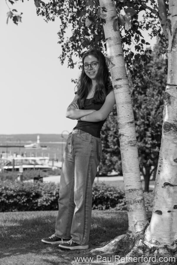 Senior Photography Bayfront Park Petoskey Area
