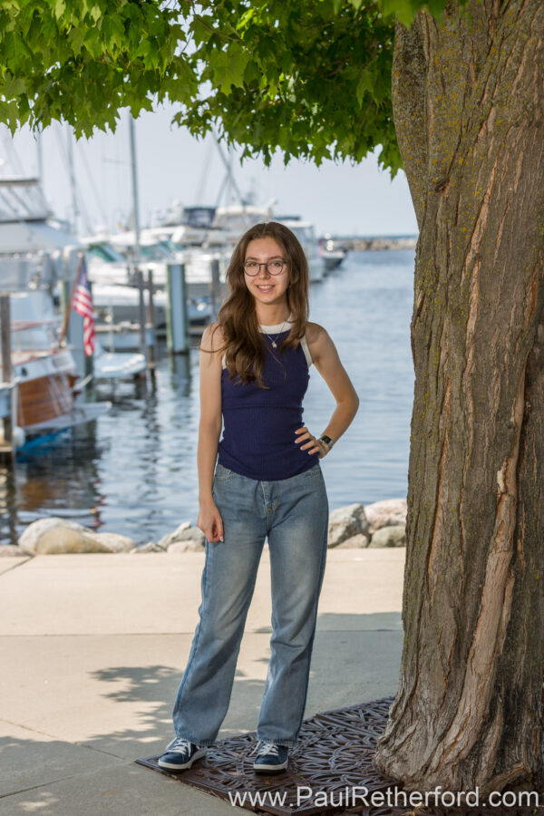 Senior Photography Bayfront Park Petoskey Area