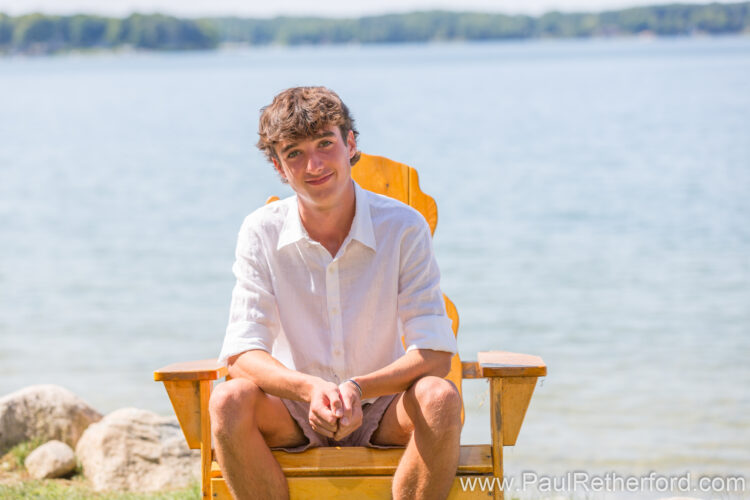 Senior Photography session Northern Michigan