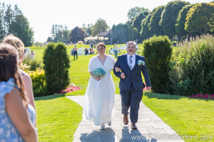 Mackinac Island Mission Point Resort Wedding