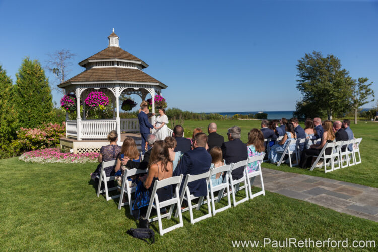 Mackinac Island Mission Point Resort Wedding