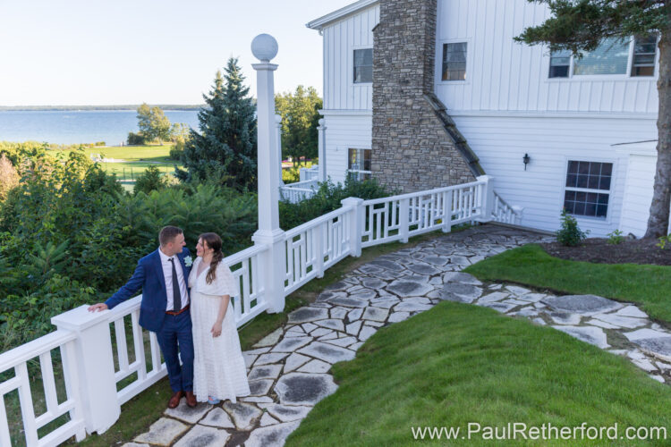 Mackinac Island Mission Point Resort Wedding