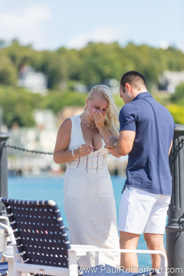 Mackinac Island Engagement Photography