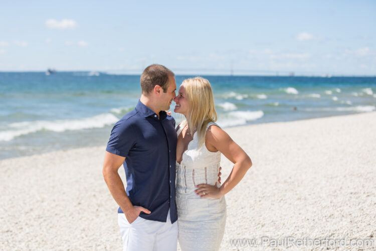 Mackinac Island Engagement Photography