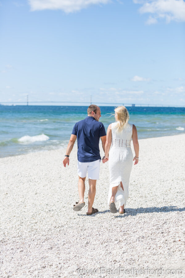 Mackinac Island Engagement Photography