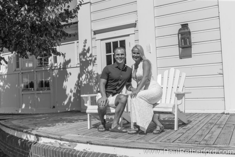 Mackinac Island Engagement Photography