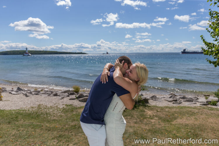 Mackinac Island Engagement Photography