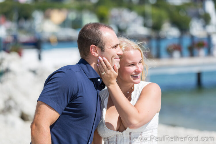 Mackinac Island Engagement Photography