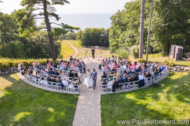 The Homestead Wedding Glen Arbor Michigan