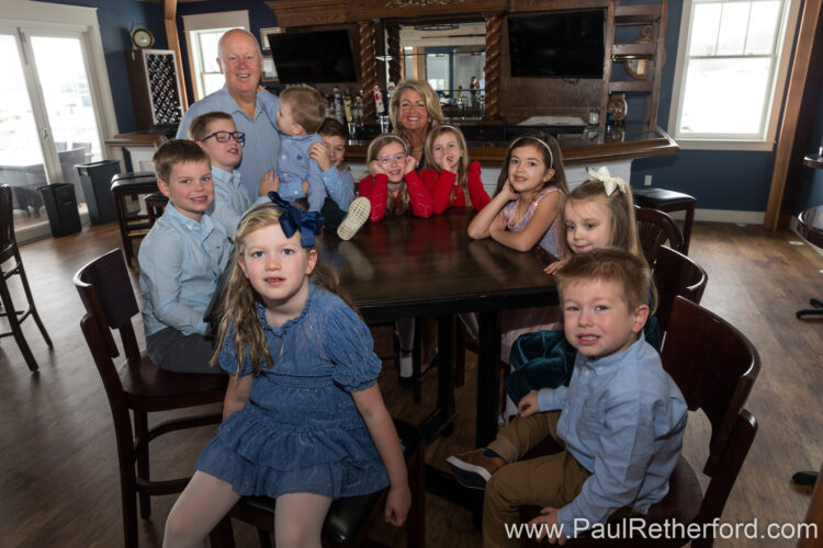 Winter Family Indoor Photography Northern Michigan