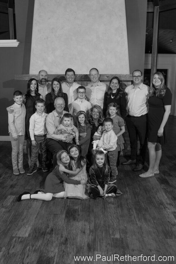 Winter Family Indoor Photography Northern Michigan