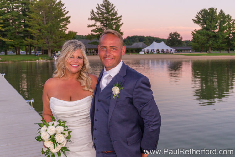 Boyne Mountain Resort Deer Lake Beach House Wedding Photography