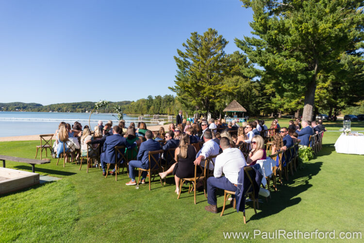 Boyne Mountain Resort Deer Lake Beach House Wedding Photography
